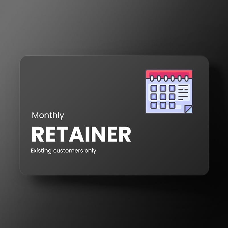 monthly retainer monthly retainer