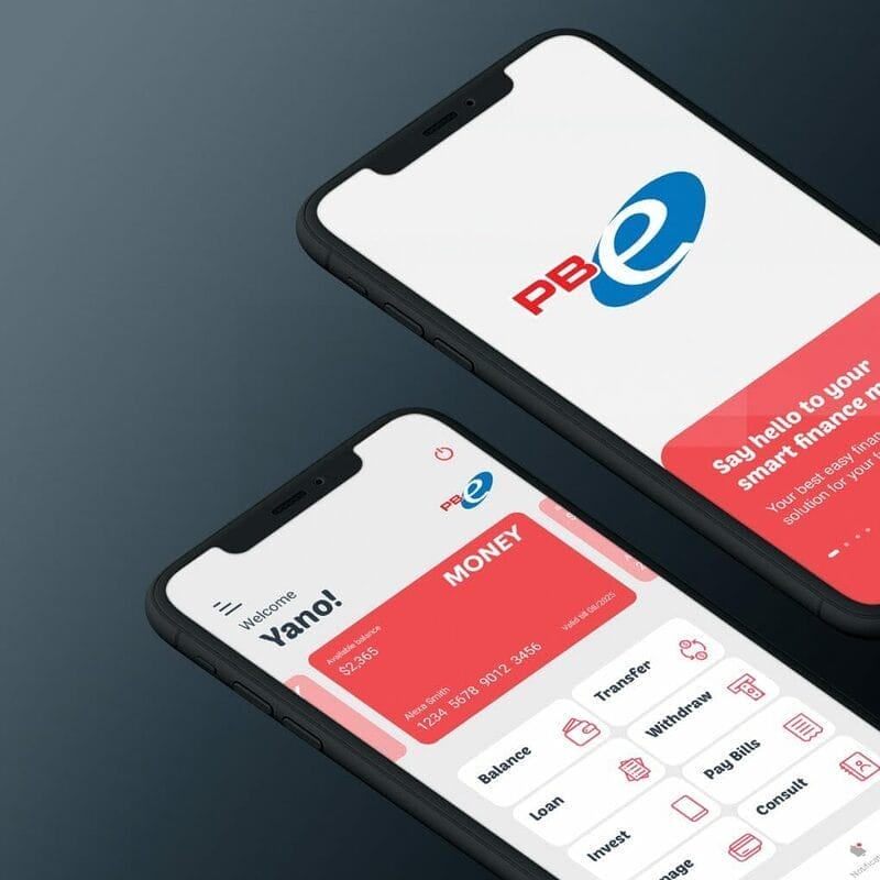 money brain mockup interface