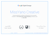 google digital garage certificate 1