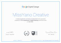google digital garage certificate 1
